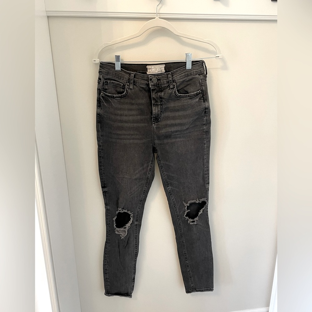 Free people destructed denim